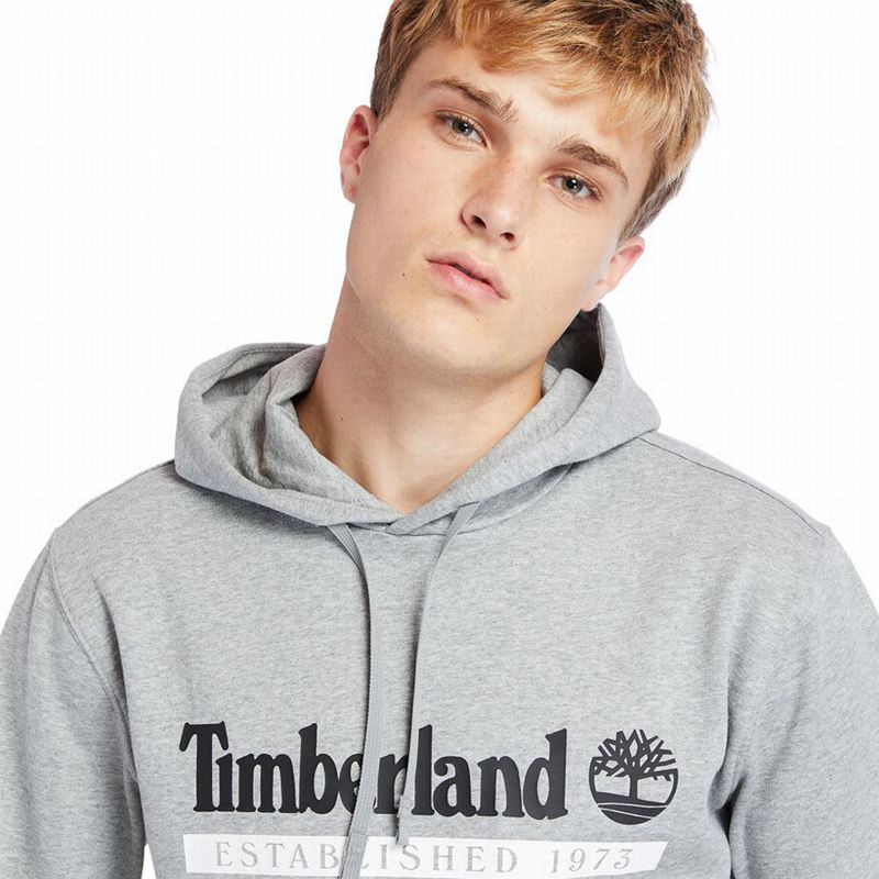 Timberland 1973 Hooded Dukserice Sive | 17545441