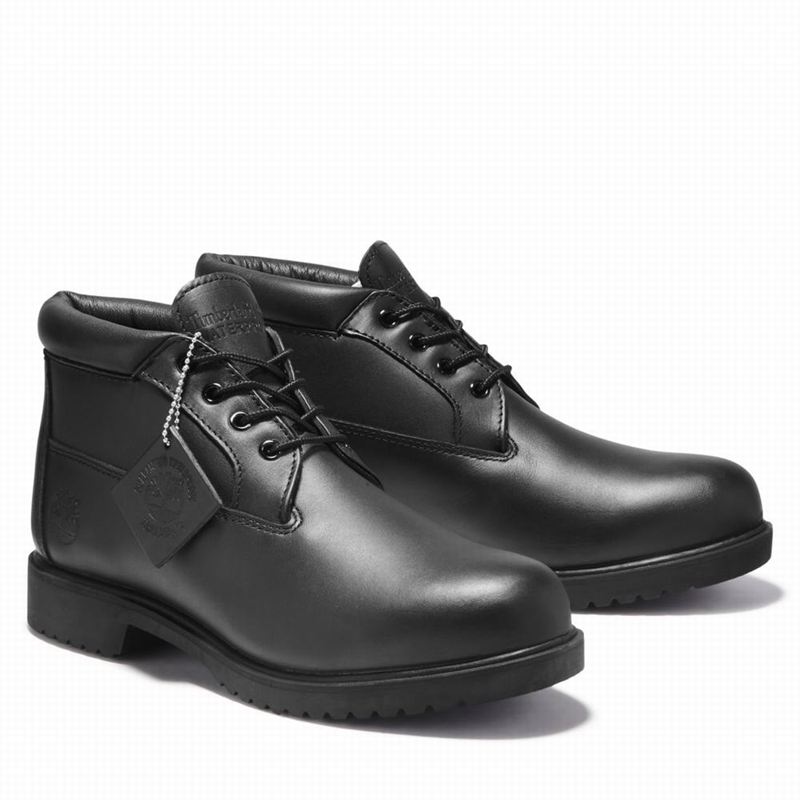 Timberland 1973 Newman Waterproof Chukka Čizme Crne | 77941512