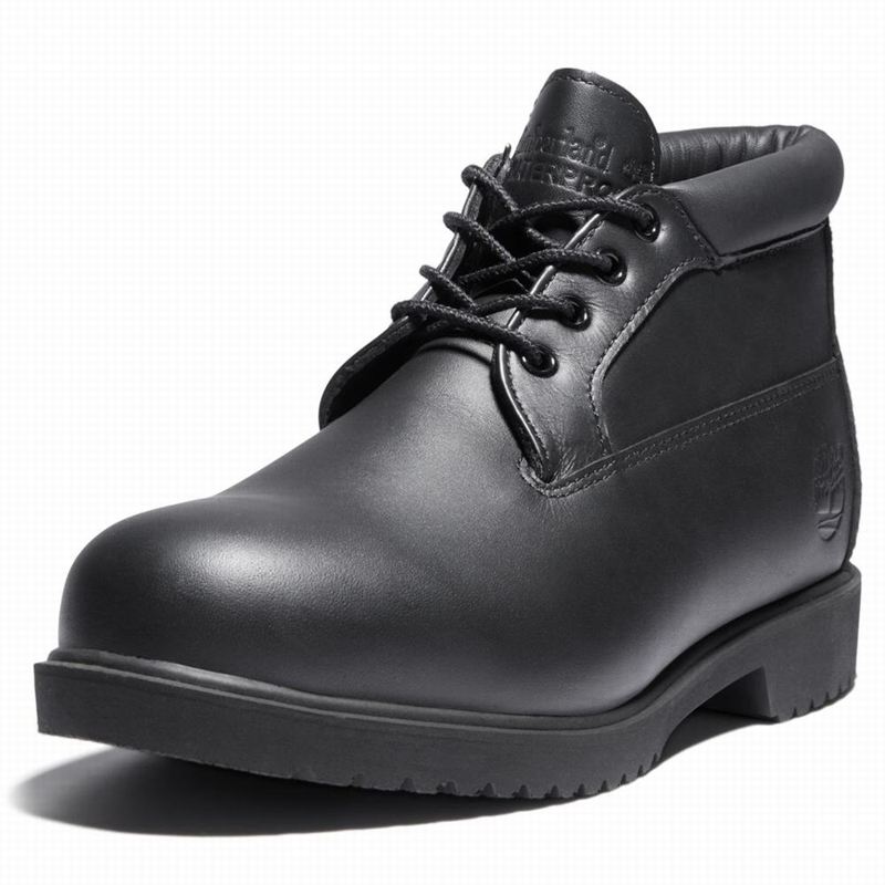 Timberland 1973 Newman Waterproof Chukka Čizme Crne | 77941512