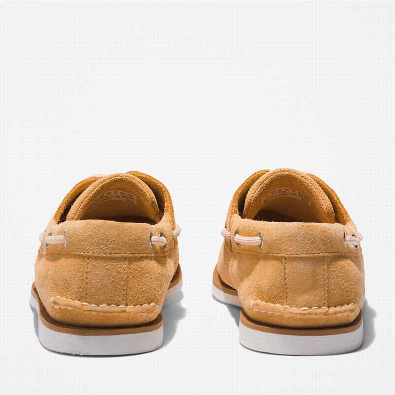 Timberland 2-Eye Classic Cipele Za Čamce Žute | 22867459