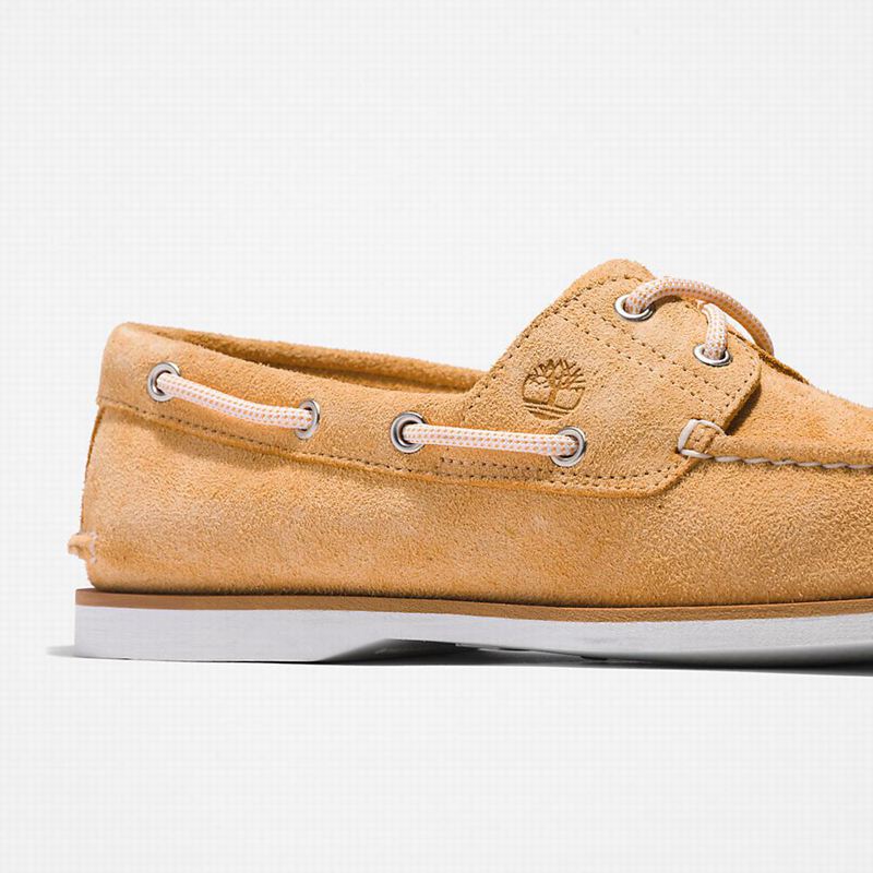 Timberland 2-Eye Classic Cipele Za Čamce Žute | 22867459