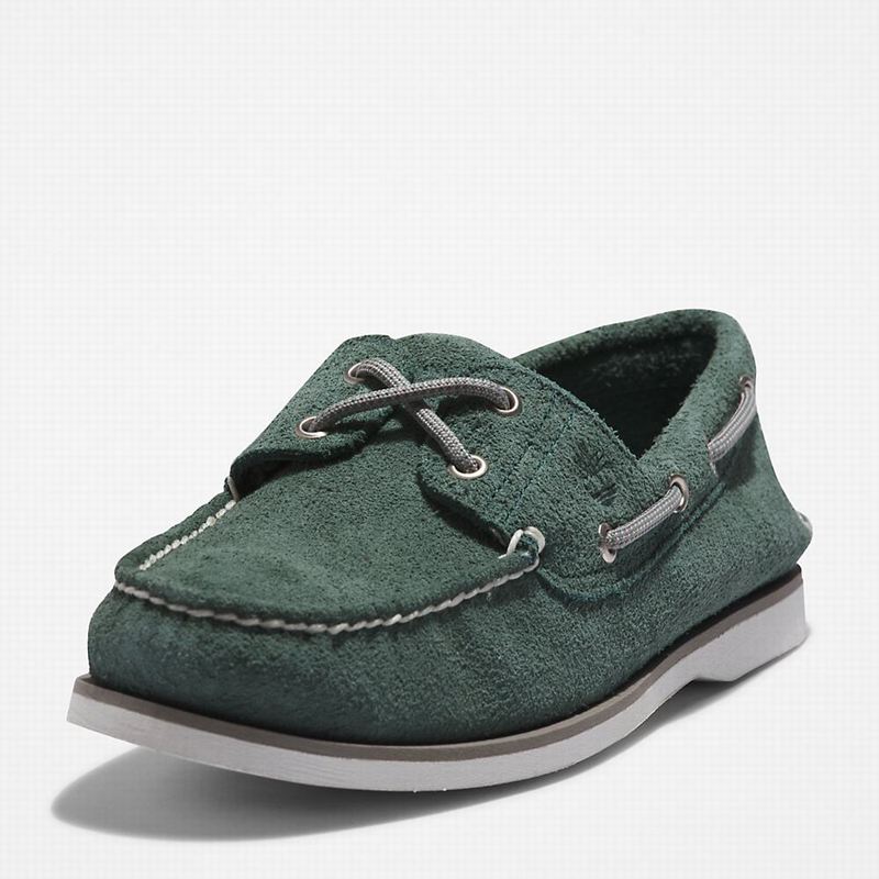 Timberland 2-Eye Classic Cipele Za Čamce Tirkizne | 3423273