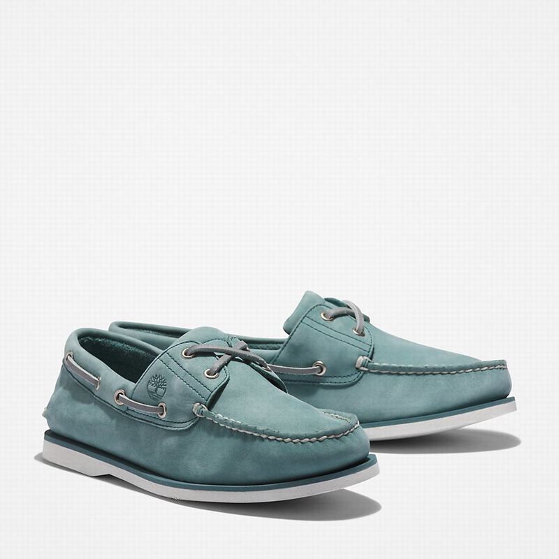 Timberland 2-Eye Classic Cipele Za Čamce Plave | 35701770