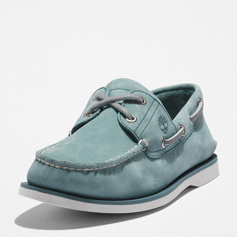 Timberland 2-Eye Classic Cipele Za Čamce Plave | 35701770