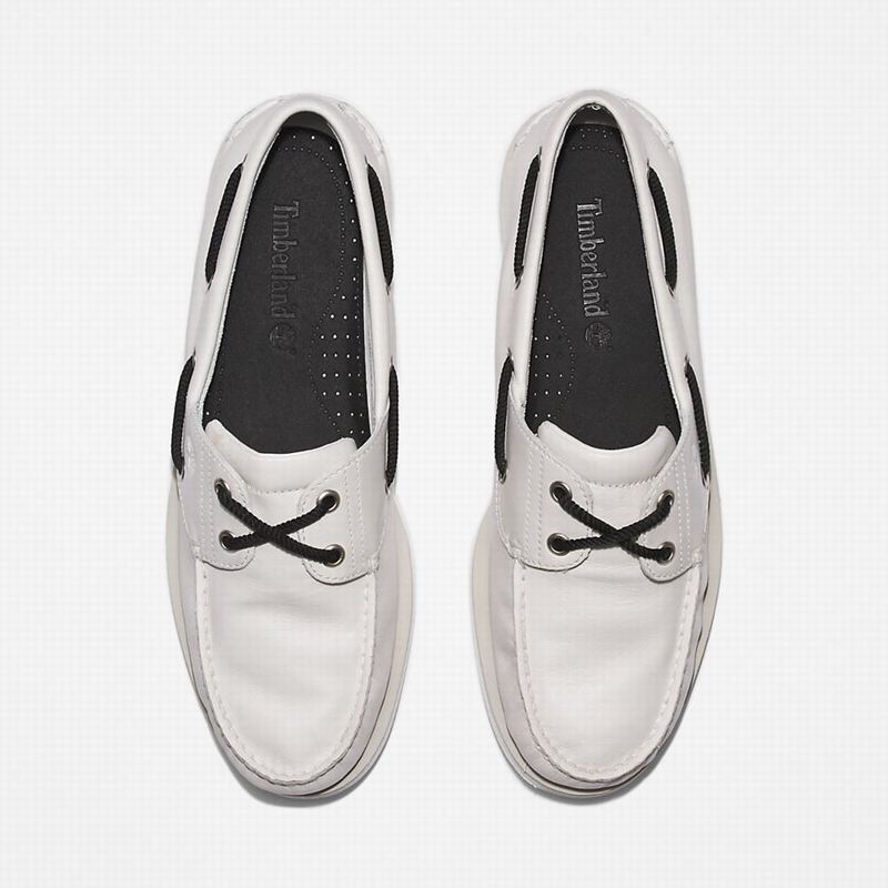 Timberland 2-Eye Classic Cipele Za Čamce Bijele | 40461116