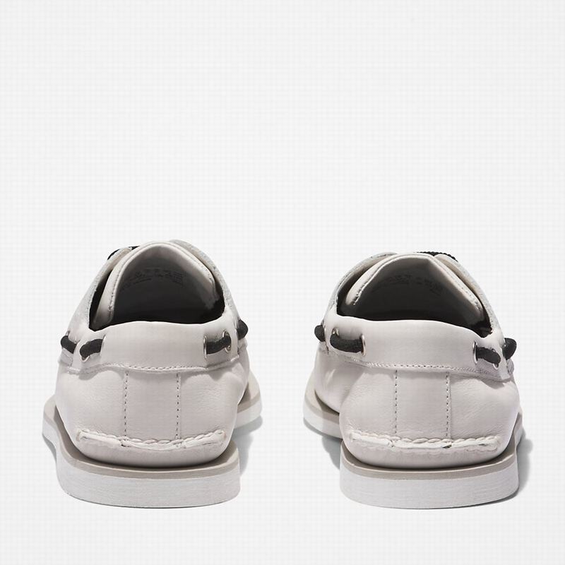 Timberland 2-Eye Classic Cipele Za Čamce Bijele | 40461116