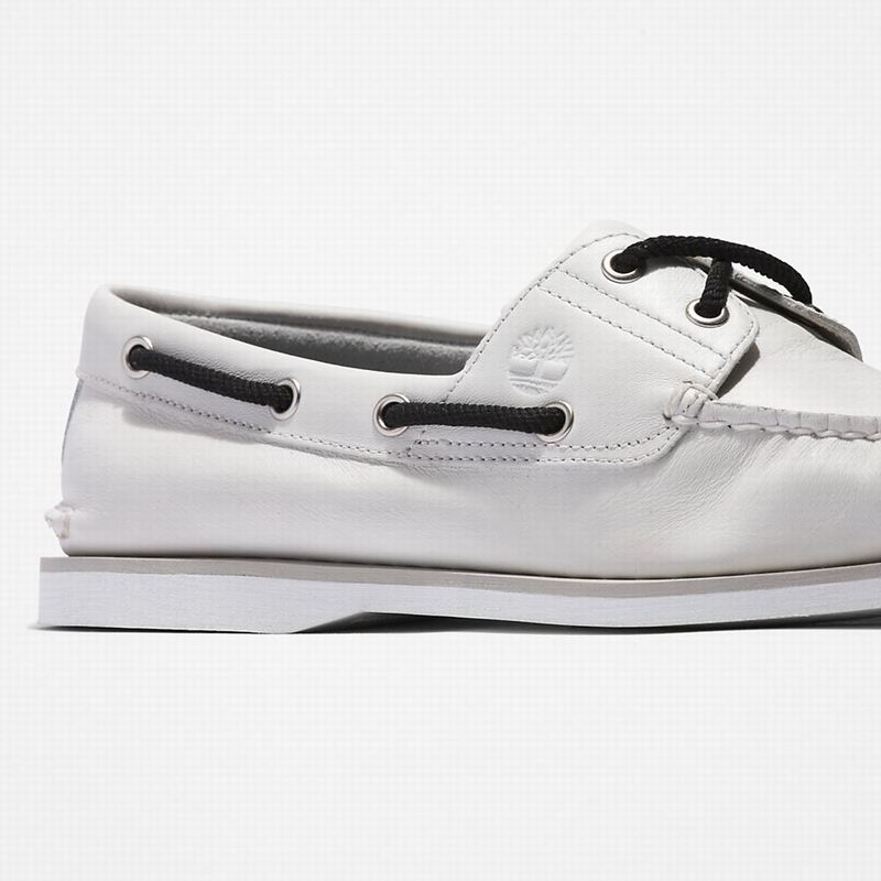 Timberland 2-Eye Classic Cipele Za Čamce Bijele | 40461116