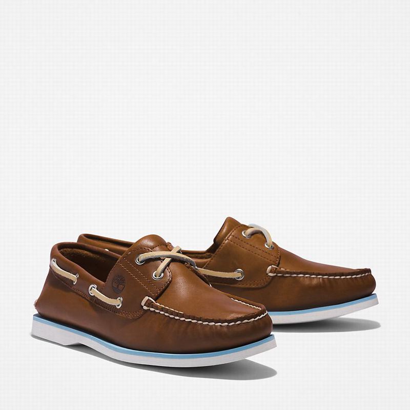 Timberland 2-Eye Classic Cipele Za Čamce Smeđe | 60214450