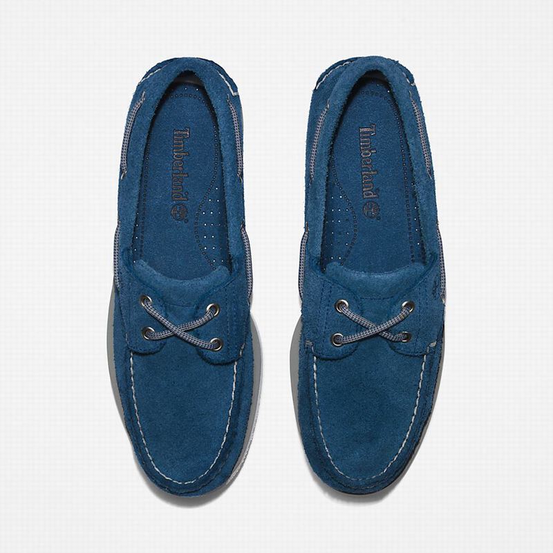 Timberland 2-Eye Classic Cipele Za Čamce Plave | 62422016