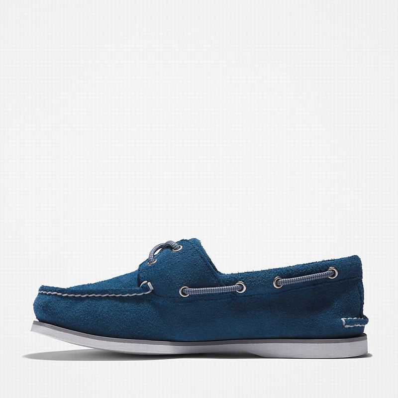 Timberland 2-Eye Classic Cipele Za Čamce Plave | 62422016