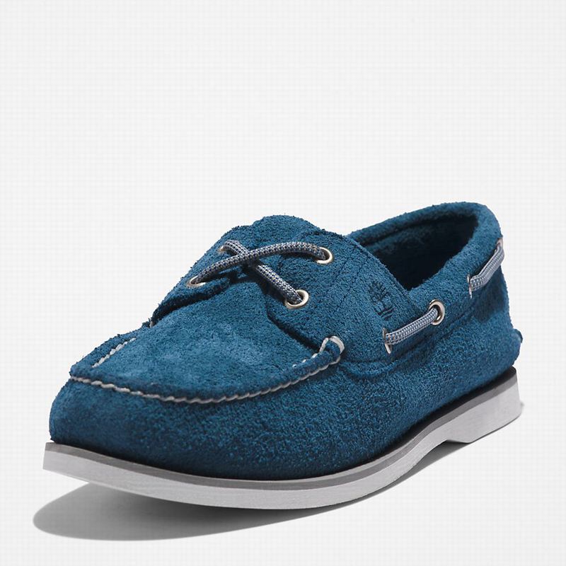 Timberland 2-Eye Classic Cipele Za Čamce Plave | 62422016