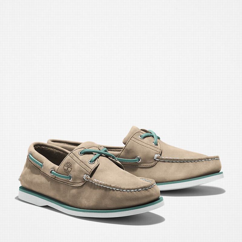 Timberland 2-Eye Classic Cipele Za Čamce Bež | 7715256