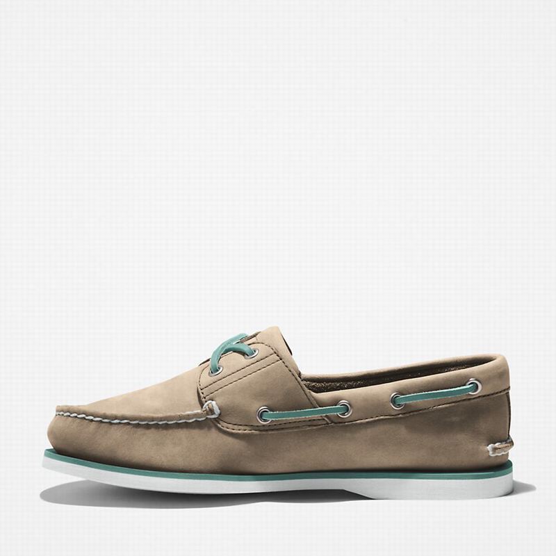 Timberland 2-Eye Classic Cipele Za Čamce Bež | 7715256