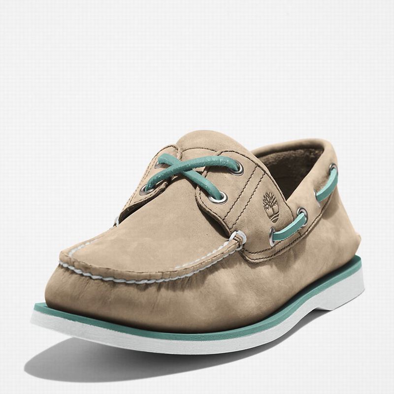 Timberland 2-Eye Classic Cipele Za Čamce Bež | 7715256