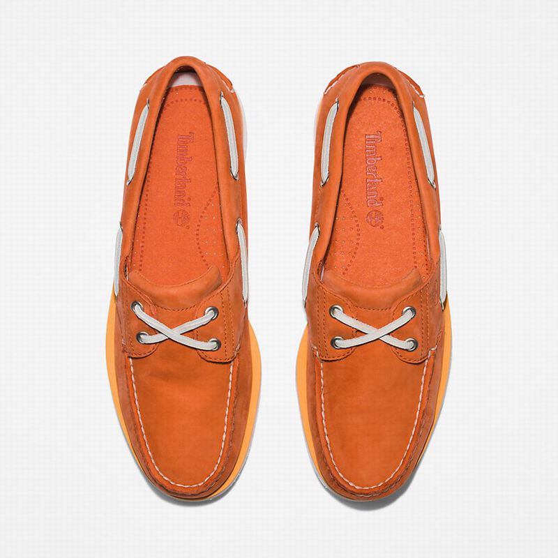 Timberland 2-Eye Classic Cipele Za Čamce Narančaste | 7859482