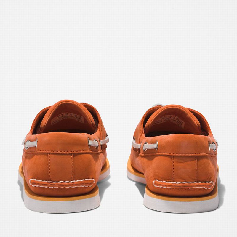 Timberland 2-Eye Classic Cipele Za Čamce Narančaste | 7859482