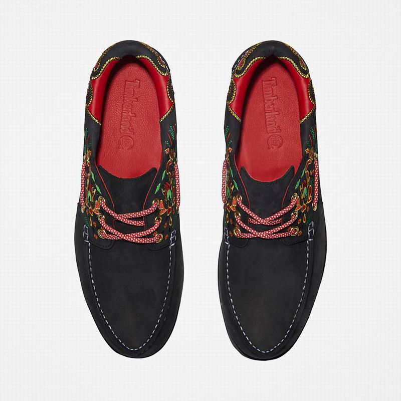 Timberland 3-Eye Cipele Za Čamce Crne | 36933237