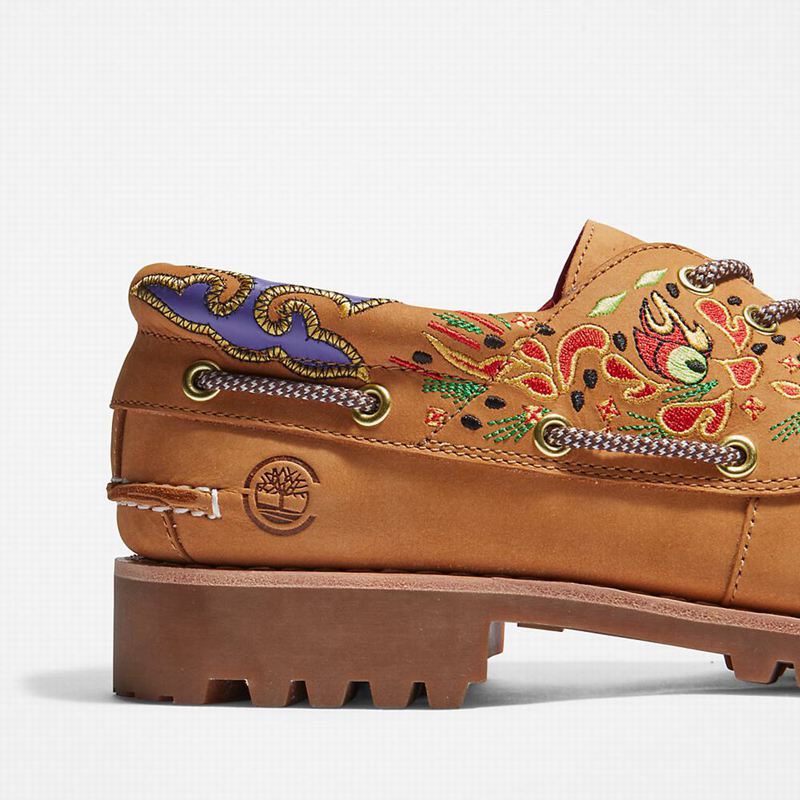 Timberland 3-Eye Cipele Za Čamce Žute | 51398421