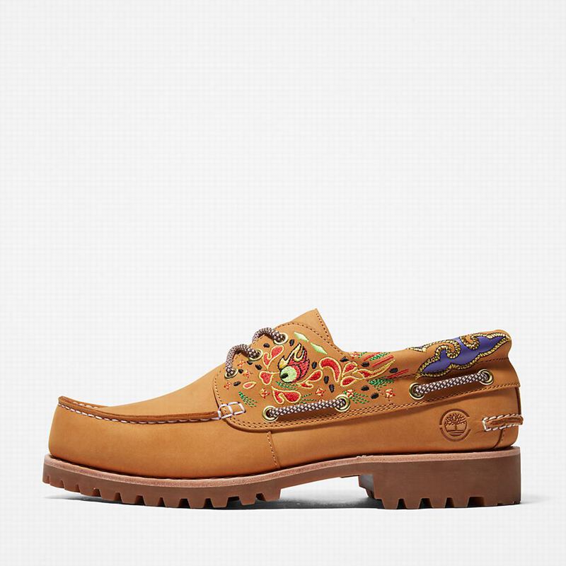 Timberland 3-Eye Cipele Za Čamce Žute | 51398421
