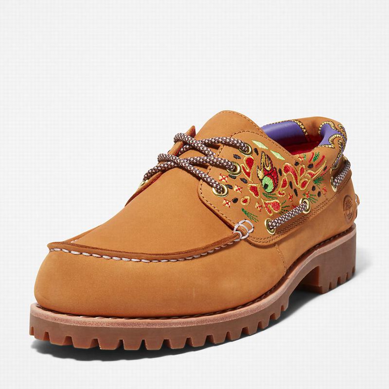 Timberland 3-Eye Cipele Za Čamce Žute | 51398421