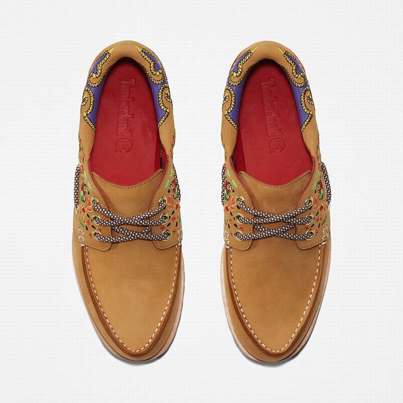 Timberland 3-Eye Cipele Za Čamce Žute | 68614136