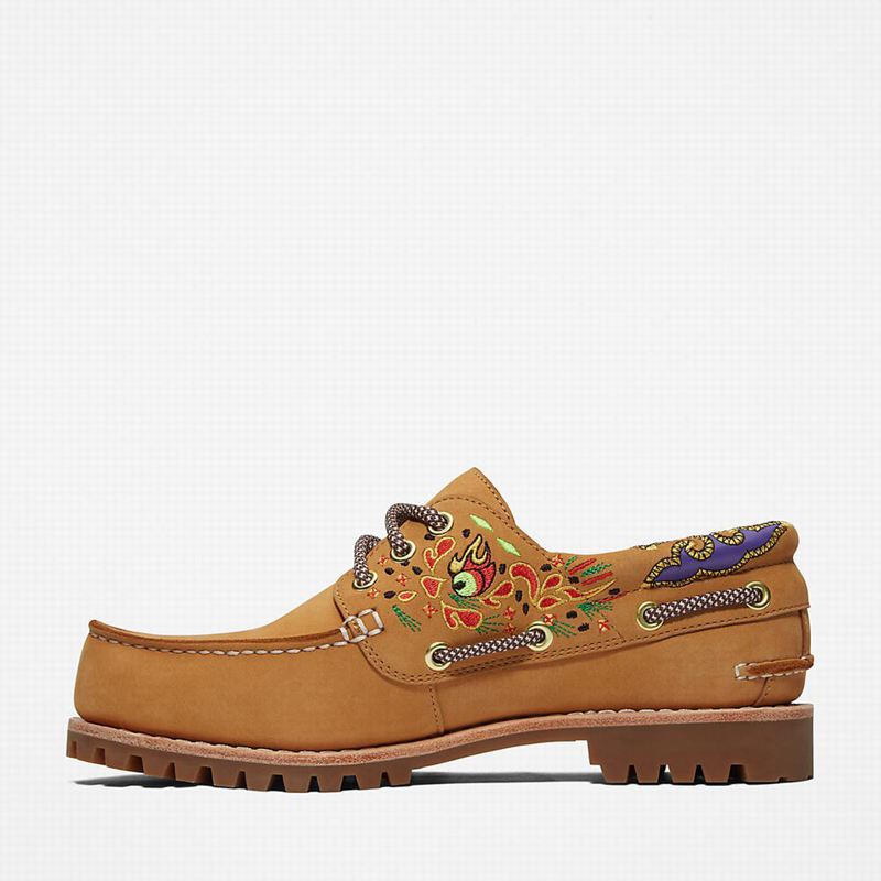Timberland 3-Eye Cipele Za Čamce Žute | 68614136