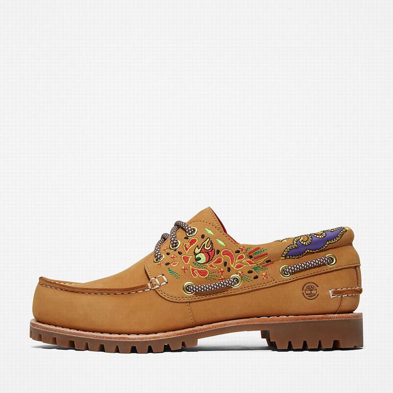 Timberland 3-Eye Cipele Za Čamce Žute | 68614136