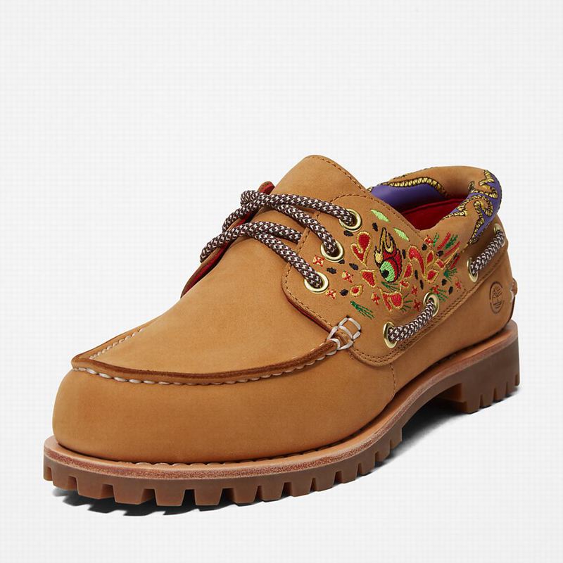Timberland 3-Eye Cipele Za Čamce Žute | 68614136