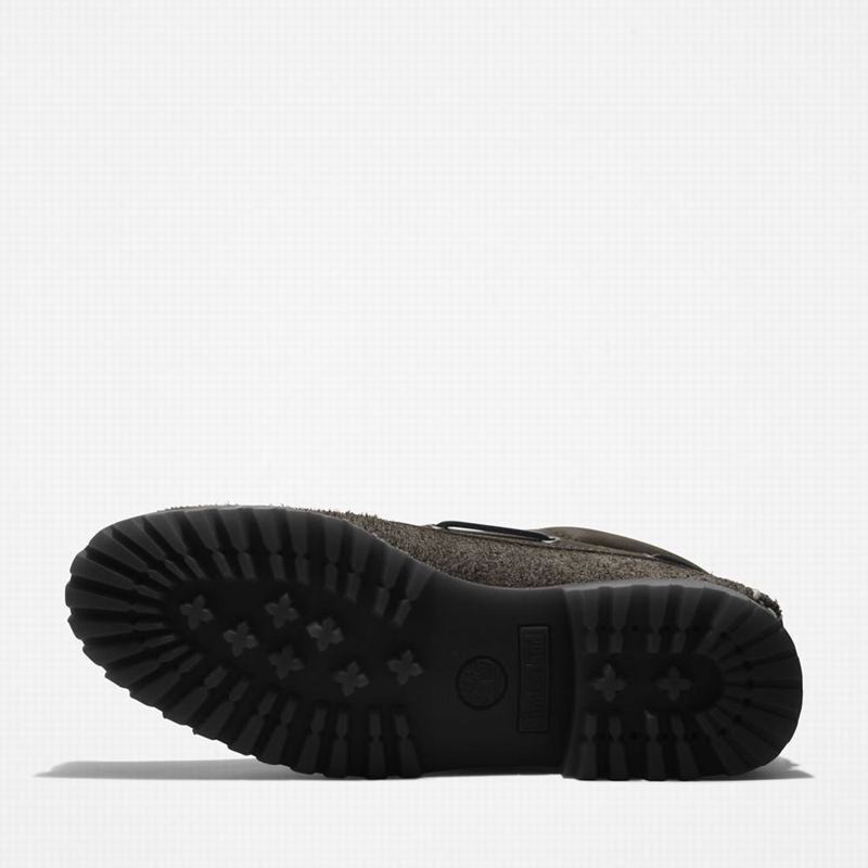 Timberland 3-Eye Lug Handsewn Cipele Za Čamce Sive | 34239779