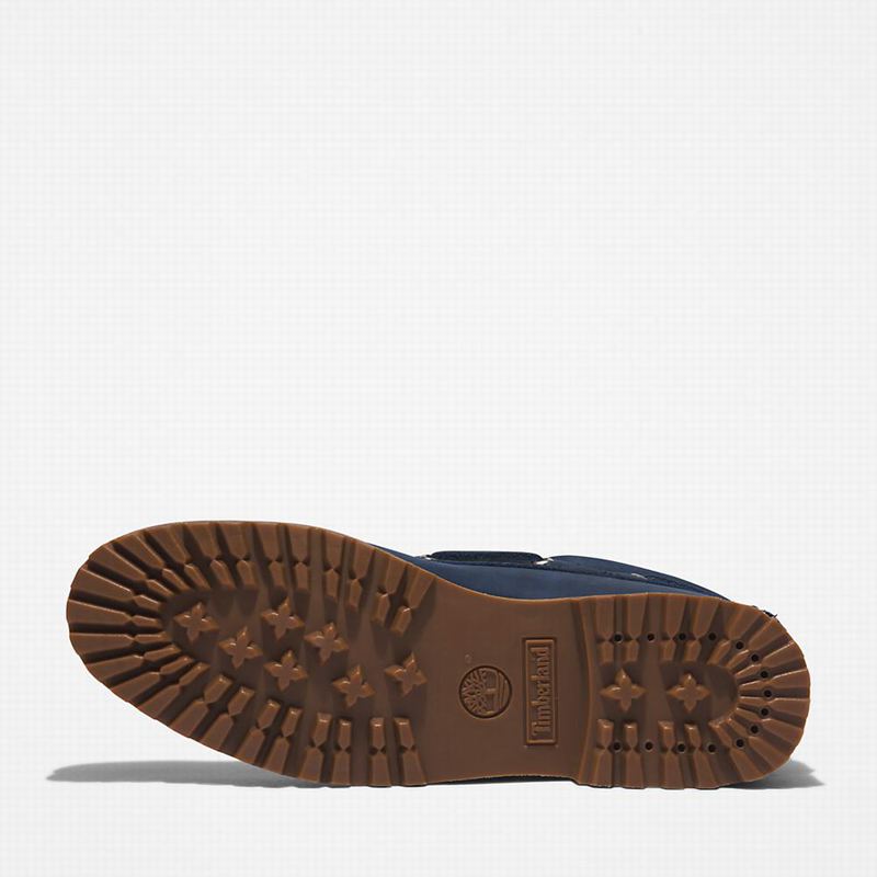 Timberland 3-Eye Lug Handsewn Cipele Za Čamce Tamnoplave | 91119268