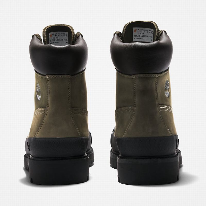Timberland 6 Inch Rubber Toe Čizme Crne | 46122464