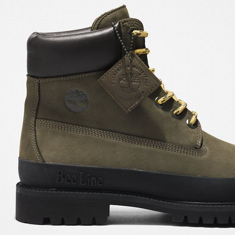 Timberland 6 Inch Rubber Toe Čizme Crne | 46122464