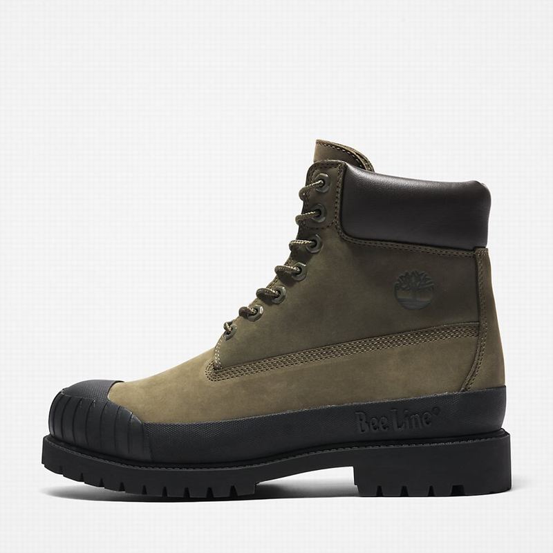 Timberland 6 Inch Rubber Toe Čizme Crne | 46122464
