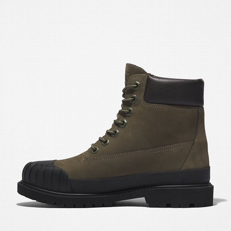 Timberland 6 Inch Rubber Toe Čizme Crne | 55124159