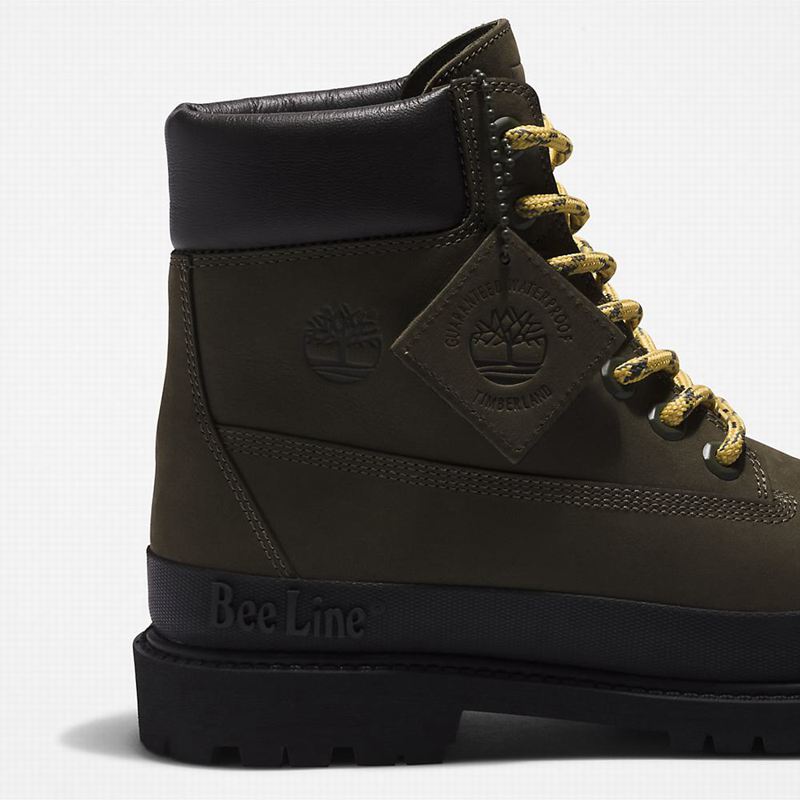 Timberland 6 Inch Rubber Toe Čizme Crne | 55124159