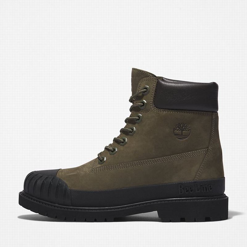 Timberland 6 Inch Rubber Toe Čizme Crne | 55124159