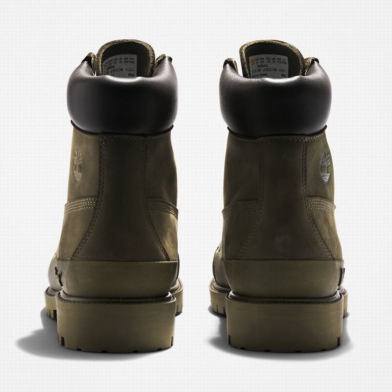 Timberland 6 Inch Rubber Toe Čizme Maslinasto Zelene | 96544909