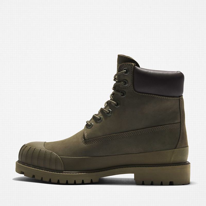 Timberland 6 Inch Rubber Toe Čizme Maslinasto Zelene | 96544909