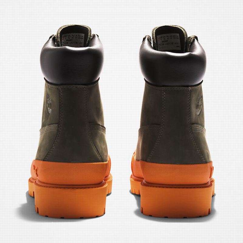 Timberland 6 Inch Rubber Toe Čizme Narančaste | 13030877