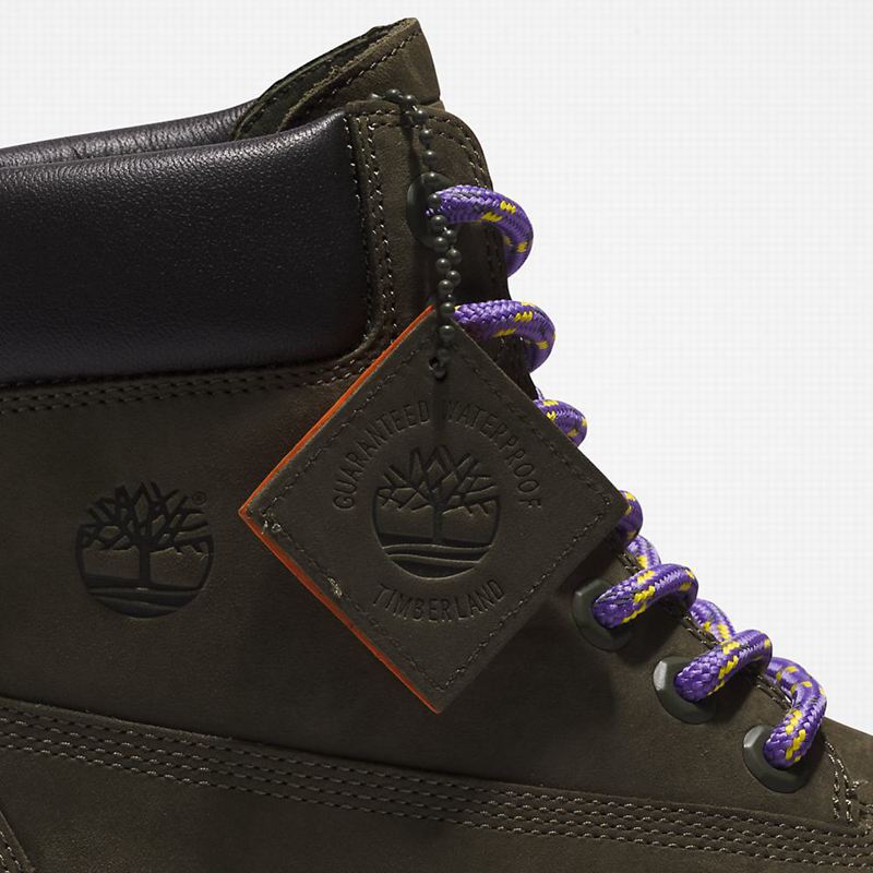 Timberland 6 Inch Rubber Toe Čizme Narančaste | 27481073