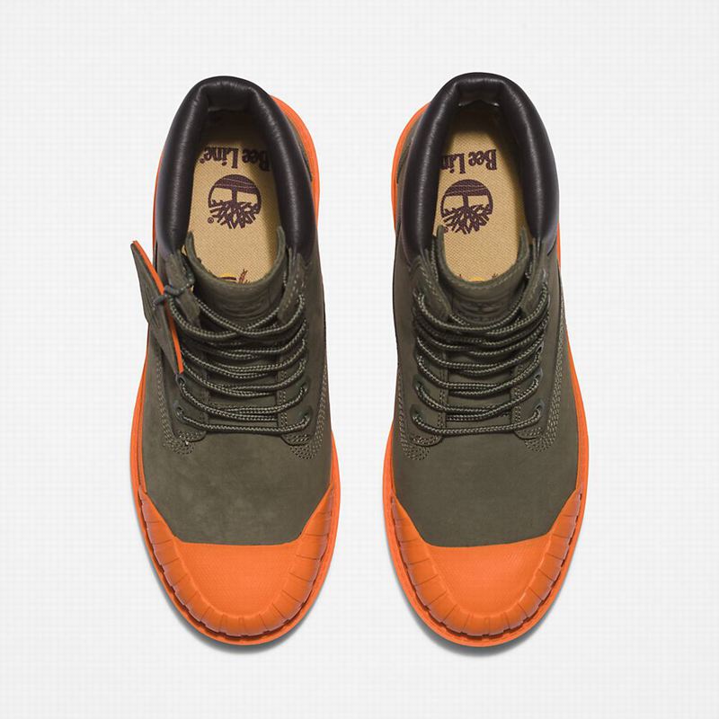 Timberland 6 Inch Rubber Toe Čizme Narančaste | 3102523