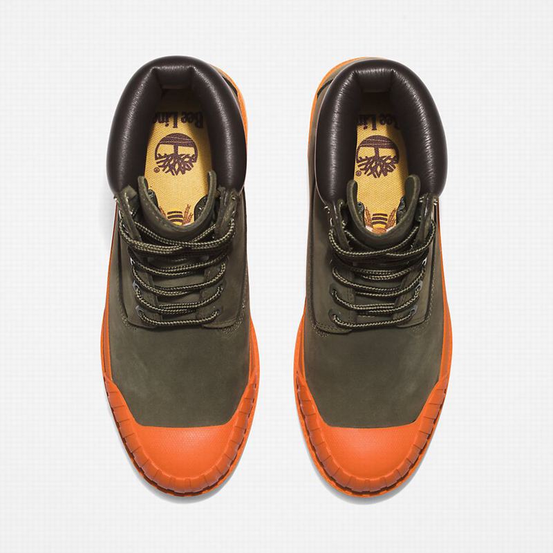 Timberland 6 Inch Rubber Toe Čizme Narančaste | 88712275