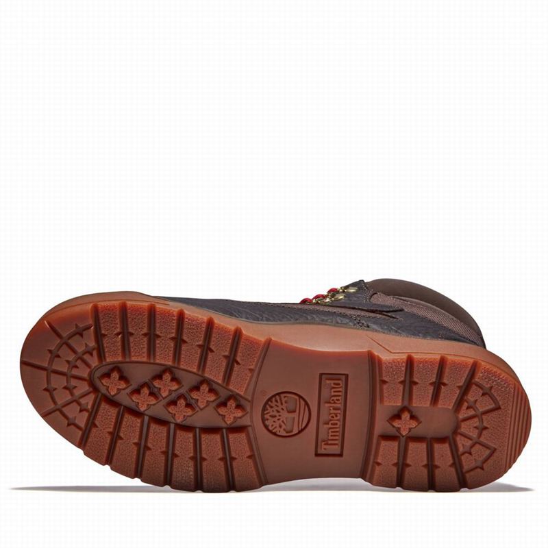Timberland 6-Inch Waterproof Field Vodootporne Čizme Smeđe | 31727977