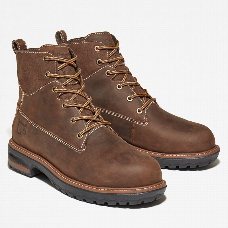 Timberland 6-inch Hightower Radne Čizme Smeđe | 77634076