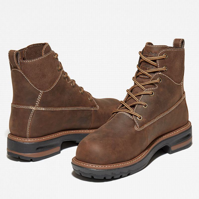 Timberland 6-inch Hightower Radne Čizme Smeđe | 77634076