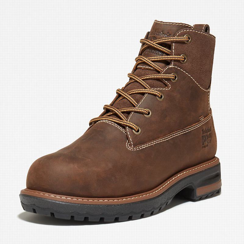 Timberland 6-inch Hightower Radne Čizme Smeđe | 77634076