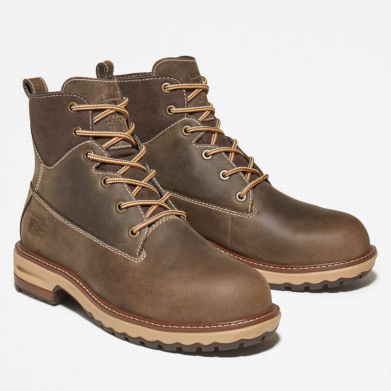 Timberland 6-inch Hightower Radne Čizme Smeđe | 78263304
