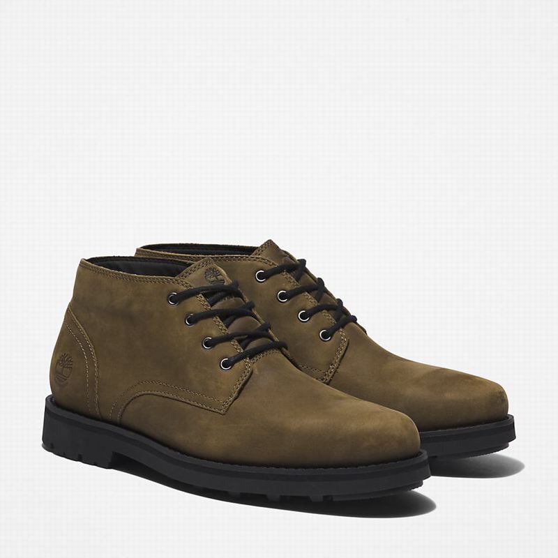 Timberland Alden Brook Waterproof Chukka Čizme Maslinasto Zelene | 97627866