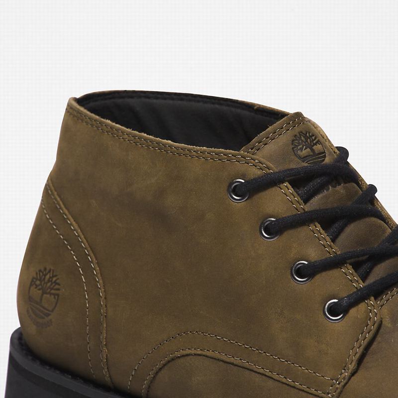 Timberland Alden Brook Waterproof Chukka Čizme Maslinasto Zelene | 97627866