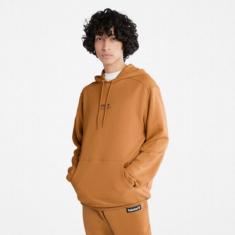 Timberland All Gender Luxe Comfort Essentials Refibra Majica S Kapuljačom Smeđe | 19036947